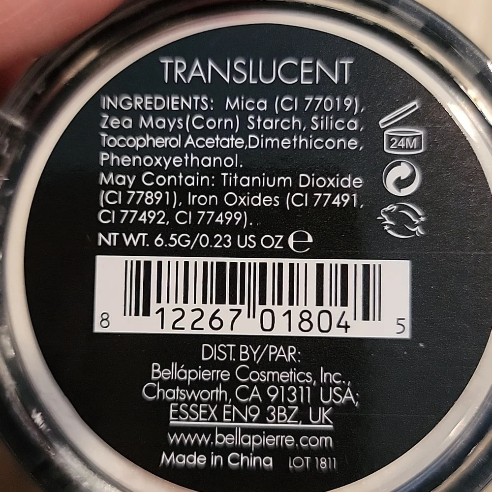 New Bellapierre High Definition Finishing Powder - Translucent